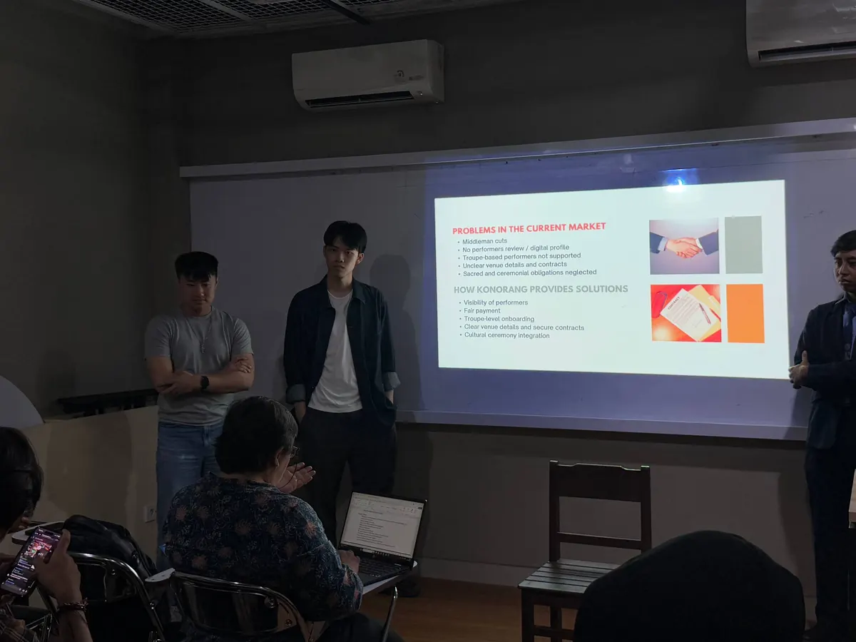 Presenting the slide listing problems in the current market and the solutions proposed